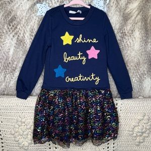 Biscotti Kate Mack Shine Beauty Creativity Sequin Dress